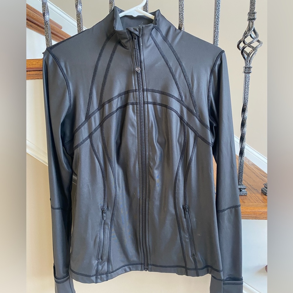 Faux leather look Lululemon jacket!